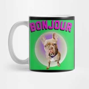 Isabella french bulldog bonjour Mug